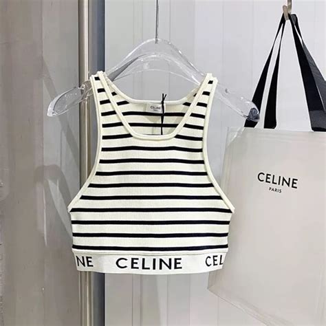 celine crop top price|Celine 2022 Crew Neck Crop Top w/ Tags .